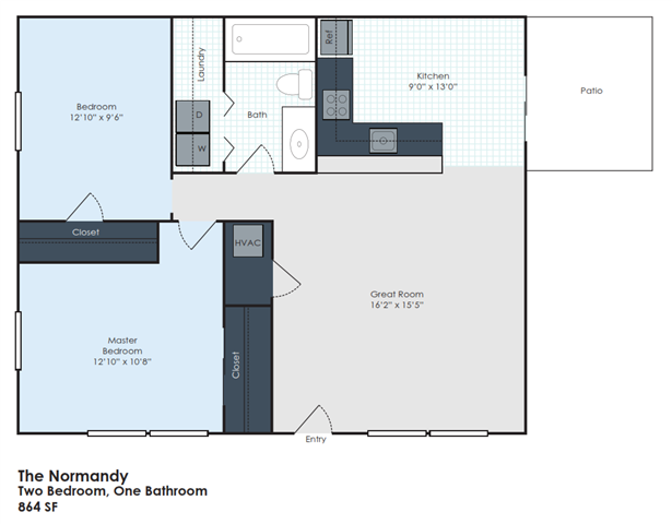Floor Plan - The-Normandy