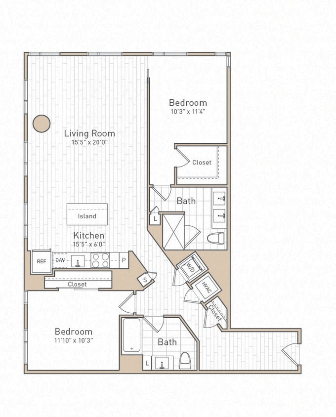 Floor Plan - B17B - Rise