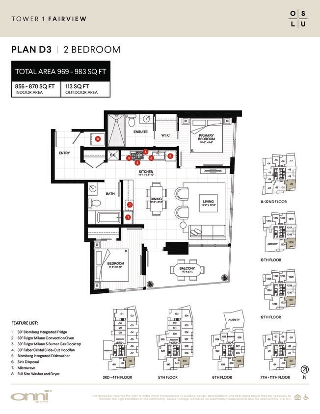 Floor Plan - Fairview D3