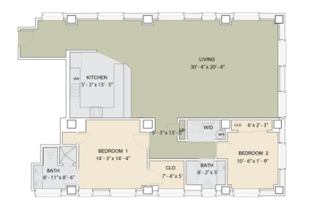 Floor Plan - 2C