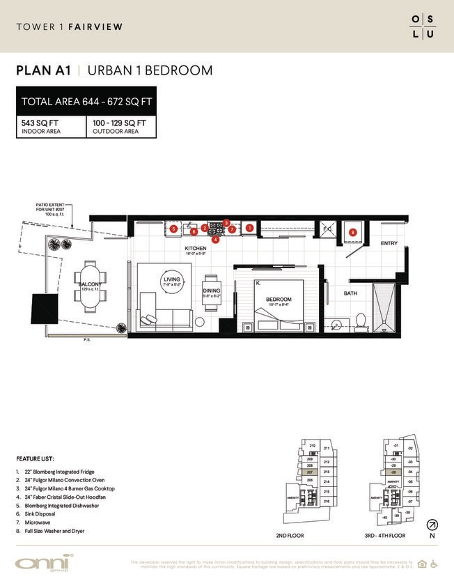 Floor Plan - Fairview A1
