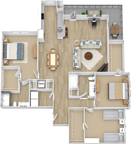 Floor Plan - Delilah