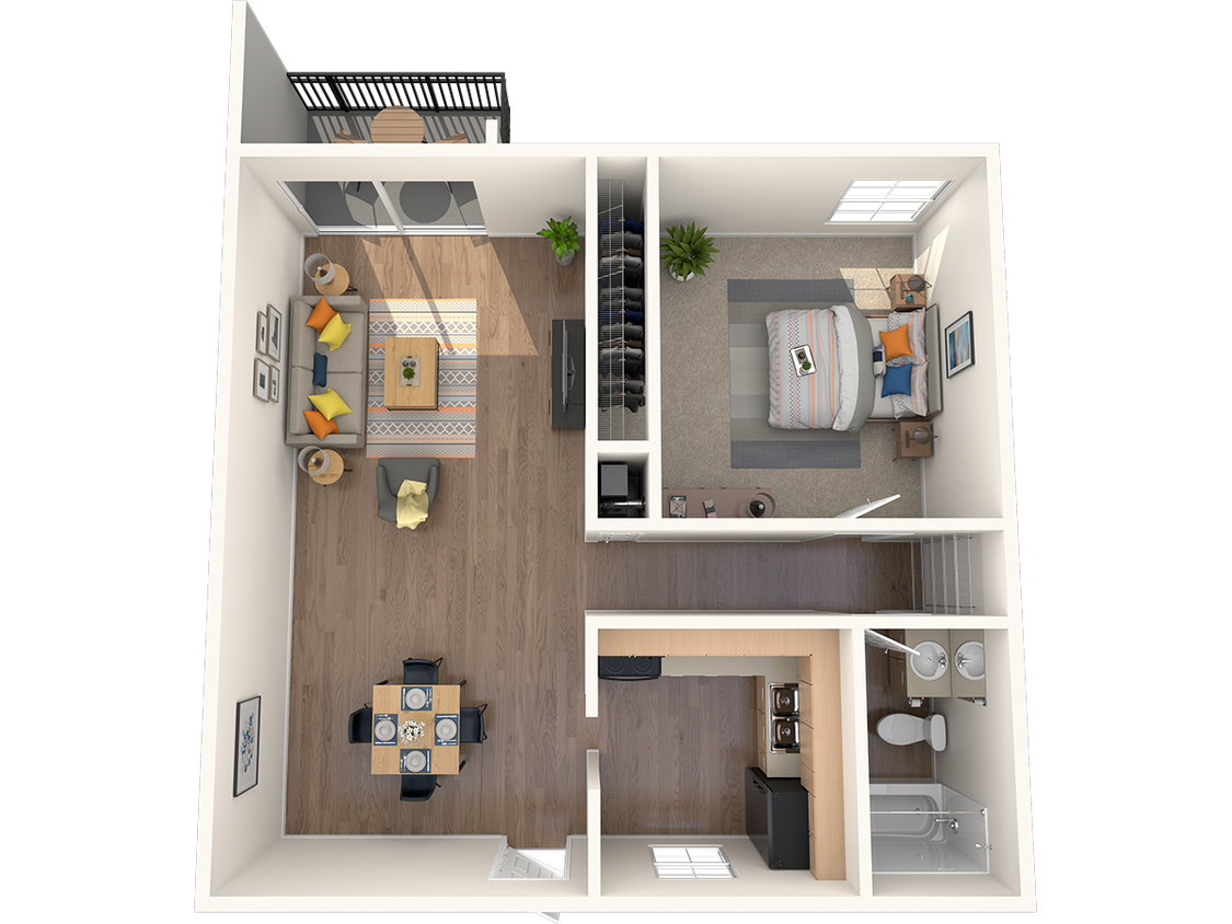 Floor Plan - Spruce Premium