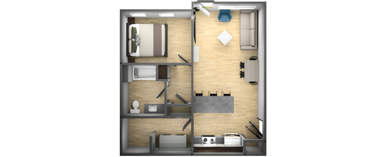 Floor Plan - FWP - The Greenway (1C)