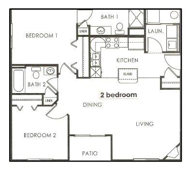 Floor Plan - 2 Bedroom