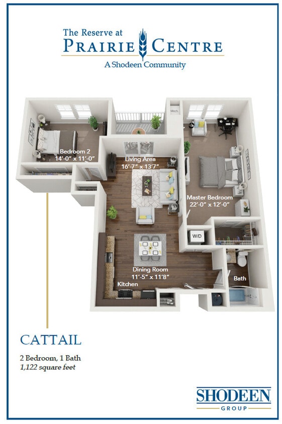 Floor Plan - Cattail