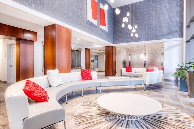 Our atrium style lobby welcomes you home - Twenty50