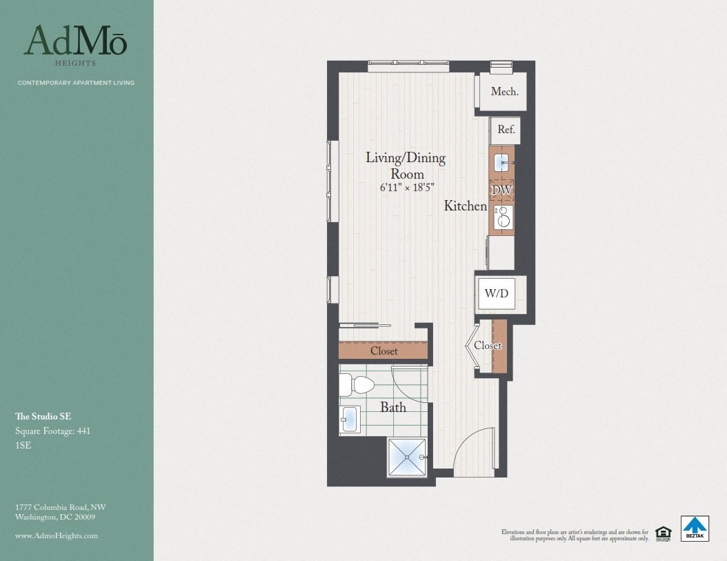 Floor Plan - The Studio SE
