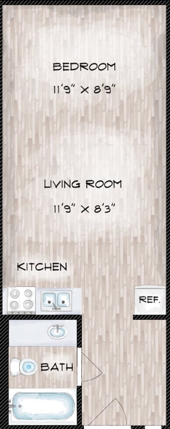Floor Plan - CS - Classic Studio