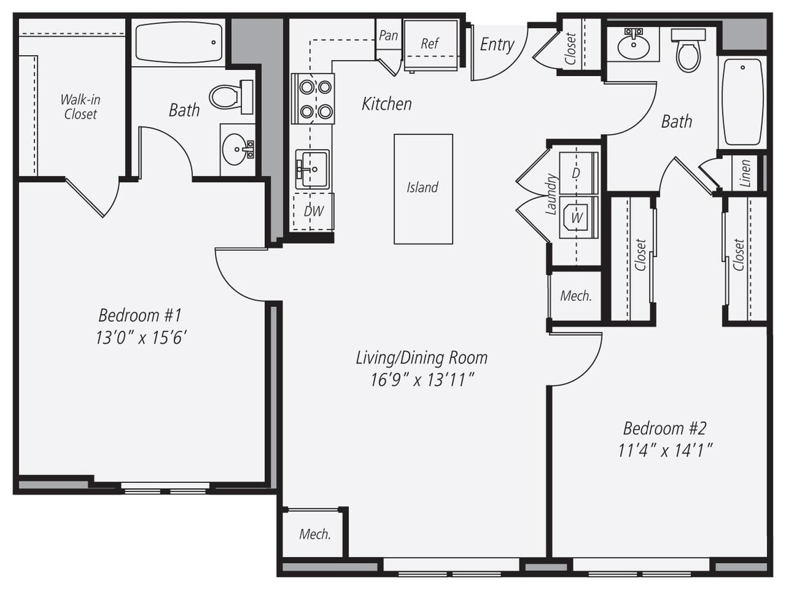 Floor Plan - B1P-1061