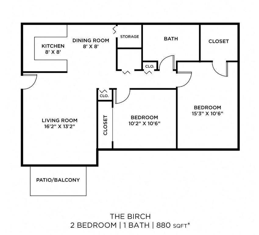Floor Plan - The Birch