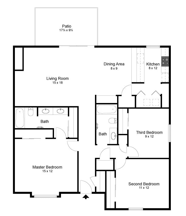 Floor Plan - 3B