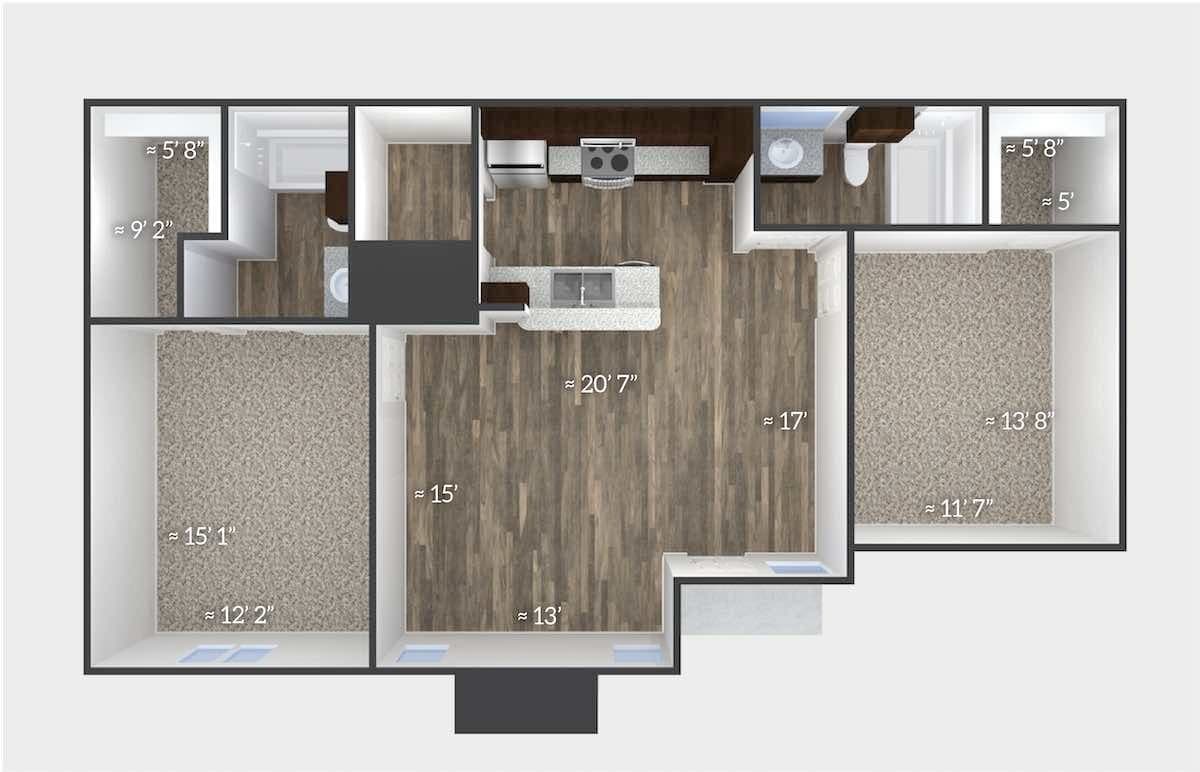 Floor Plan - The Seville