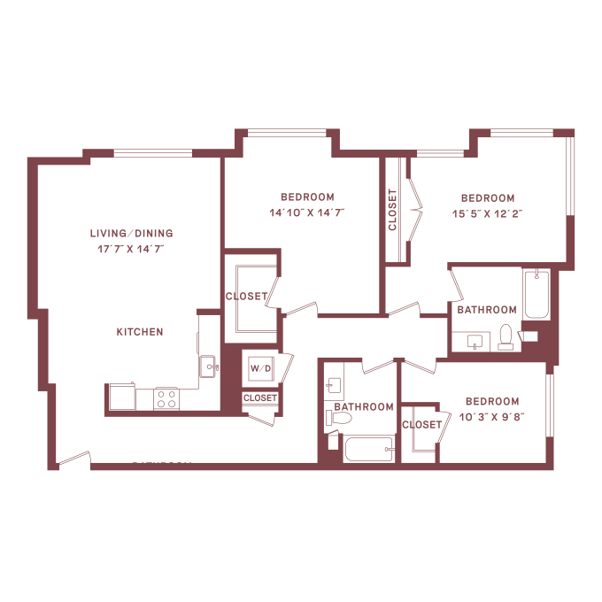 Floor Plan - C2B-W