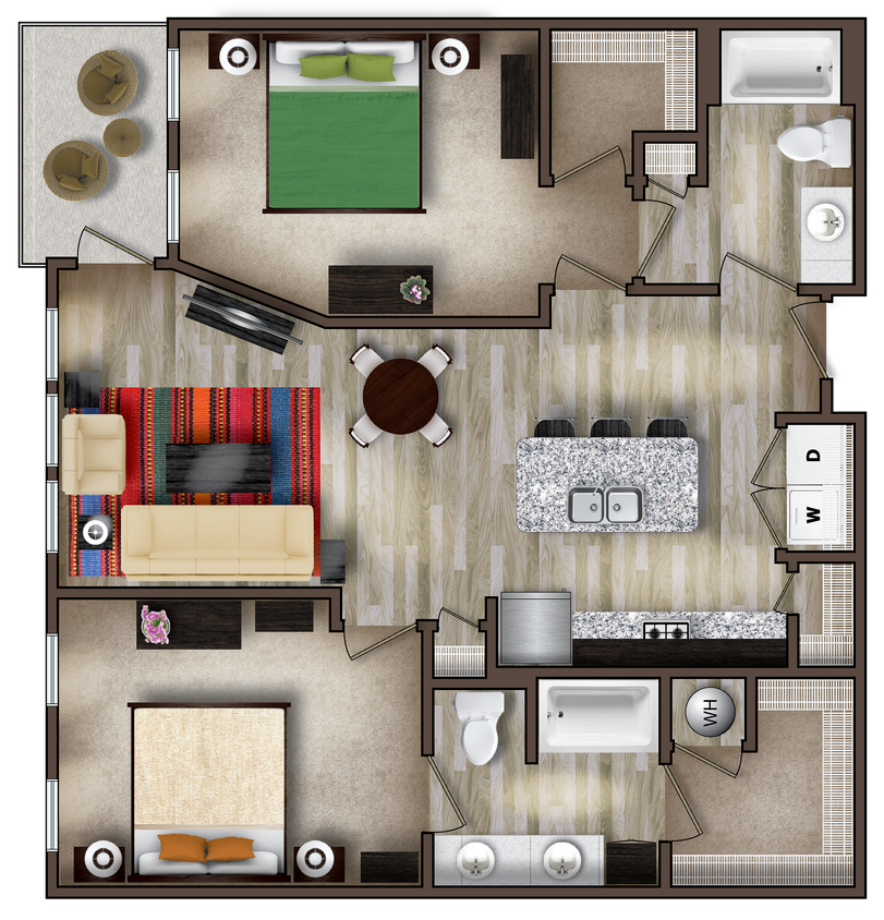 The Beau Floor Plan - Beau - Retail