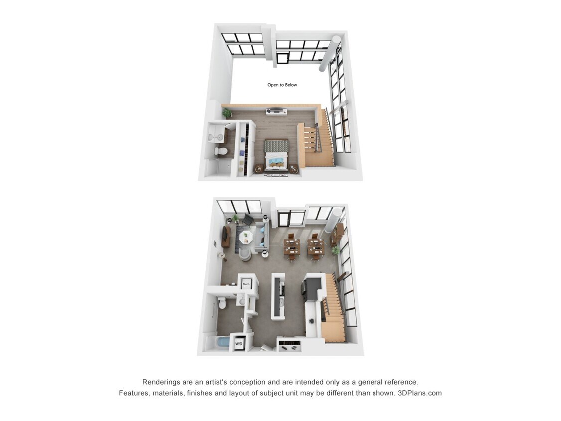 Floor Plan - Live/Work A