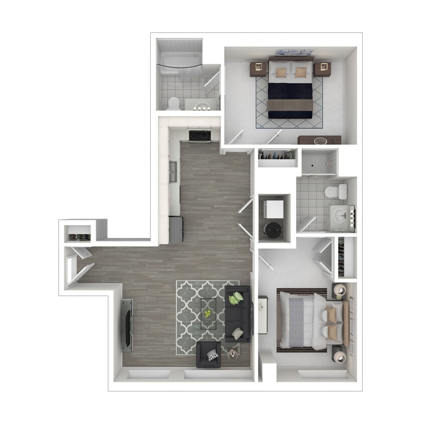 Grommet Island - 2 Bedroom - 3D Furnished - Grommet Island