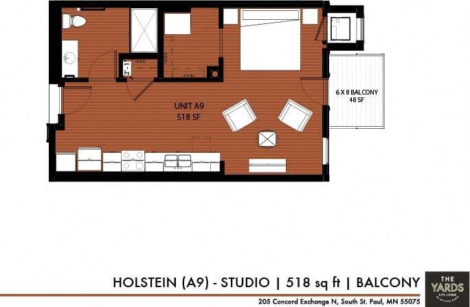 Floor Plan - Holstein (A9)