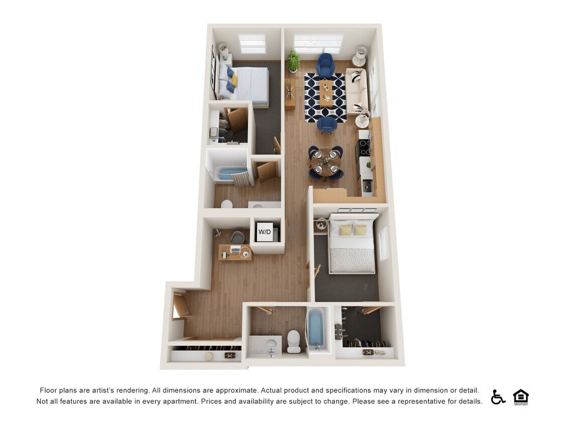 Floor Plan - 2-F MFTE-IZ