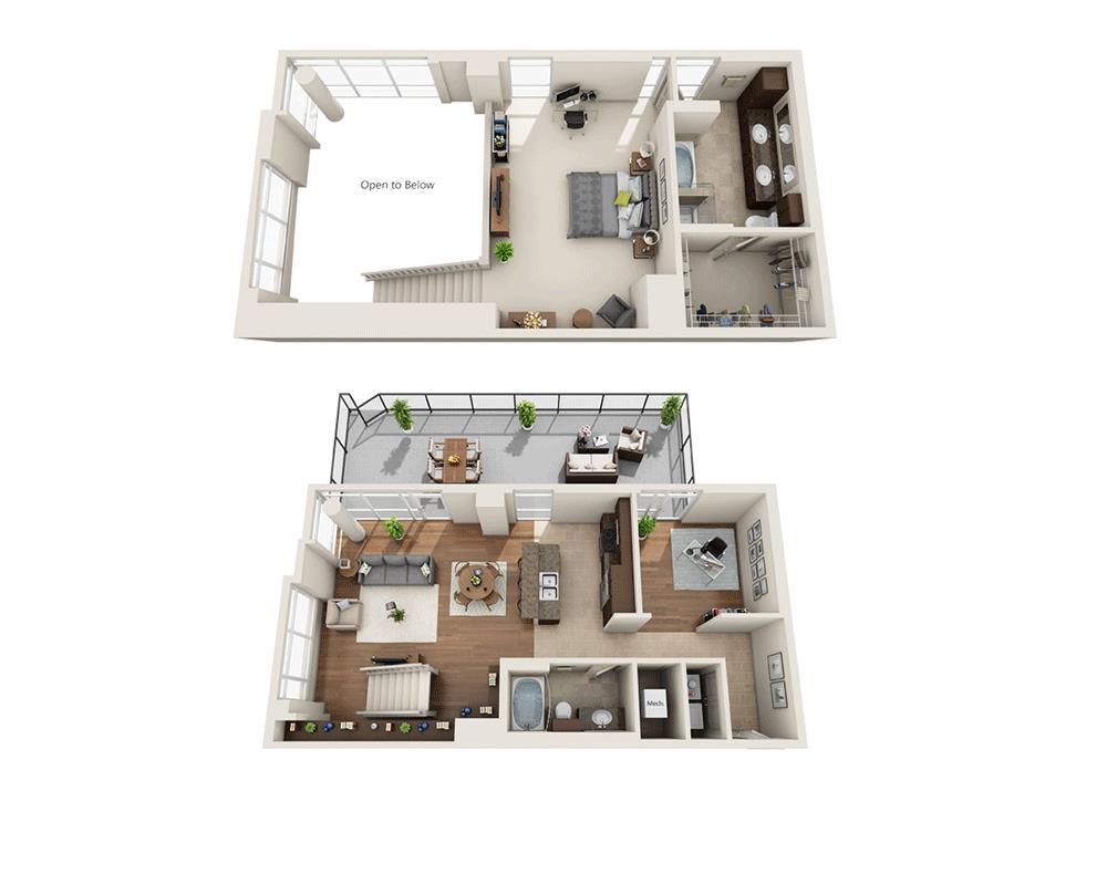 Floor Plan - Plan TH3 (A2DT)