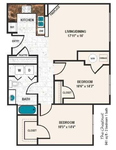 Floor Plan - Chestnut