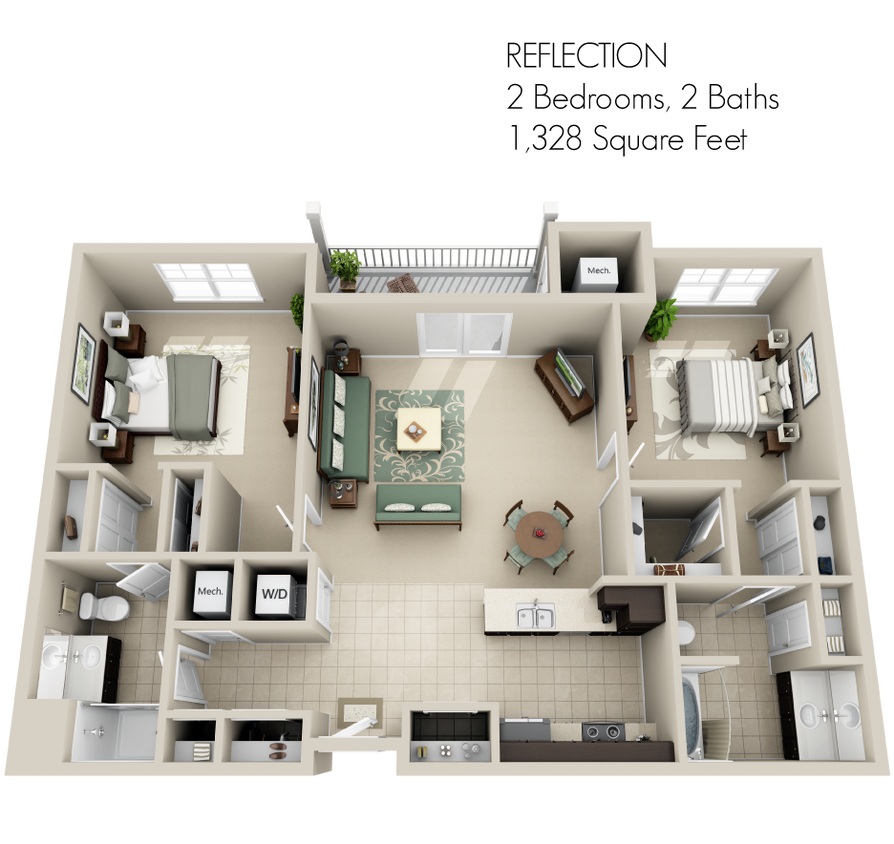Floor Plan - Reflection