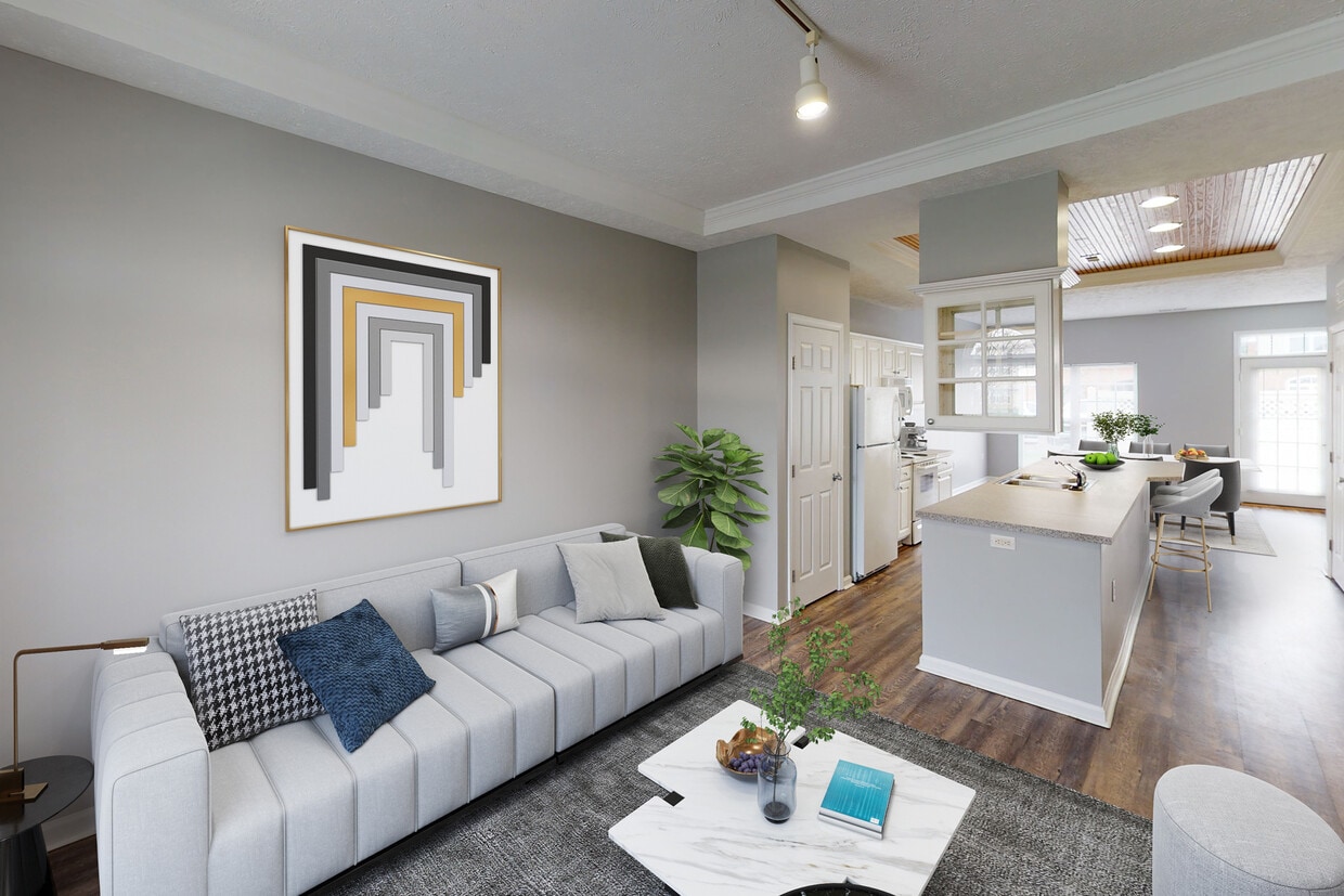 Floor Plan - Pergola II Townhome w/attached garage