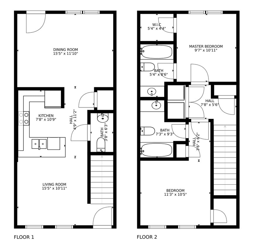 Floor Plan - Tide Mill