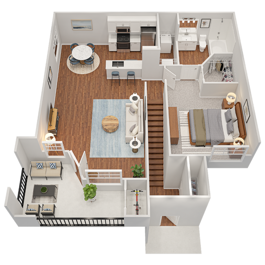 Floor Plan - The Belfry (Upper)