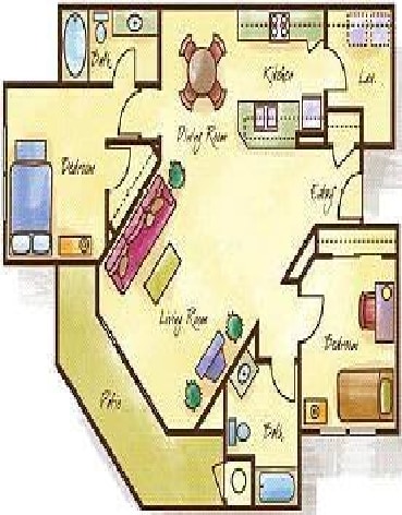 Shiloh - 2 Bed, 2 Bath