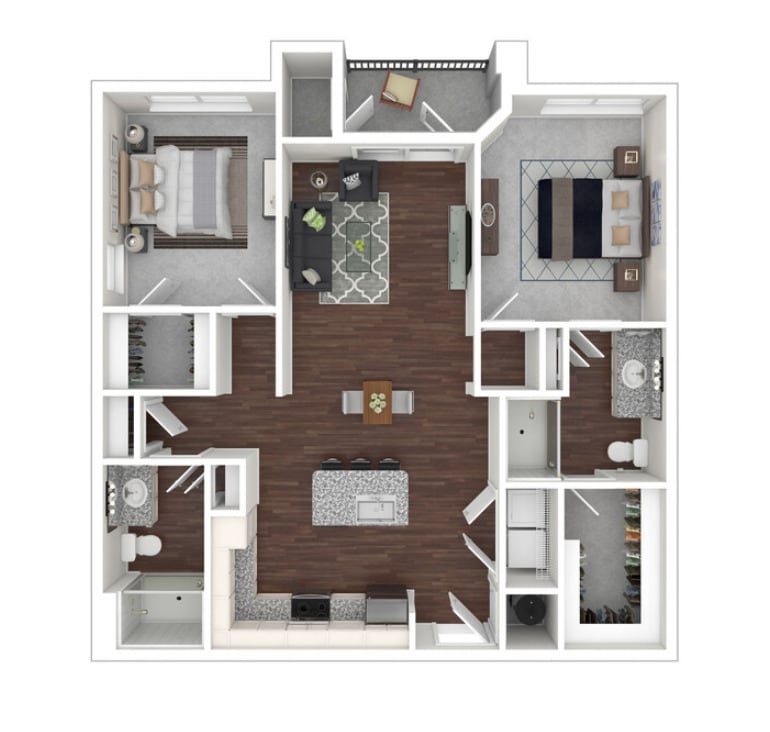 Floor Plan - The Boardwalk