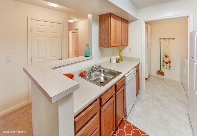 Galley Style Kitchen - The Residences at the Manor Apartments