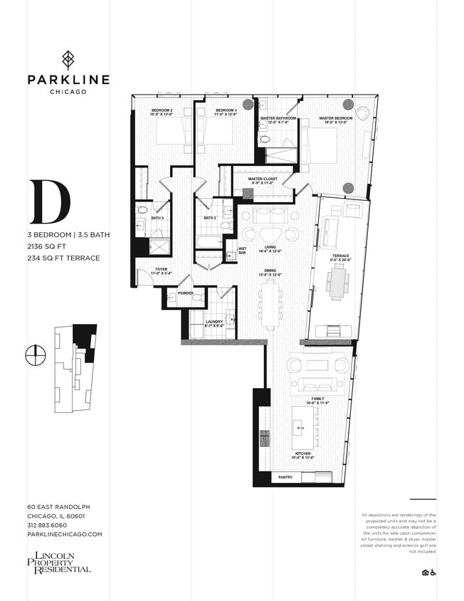 Floor Plan - Penthouse D 