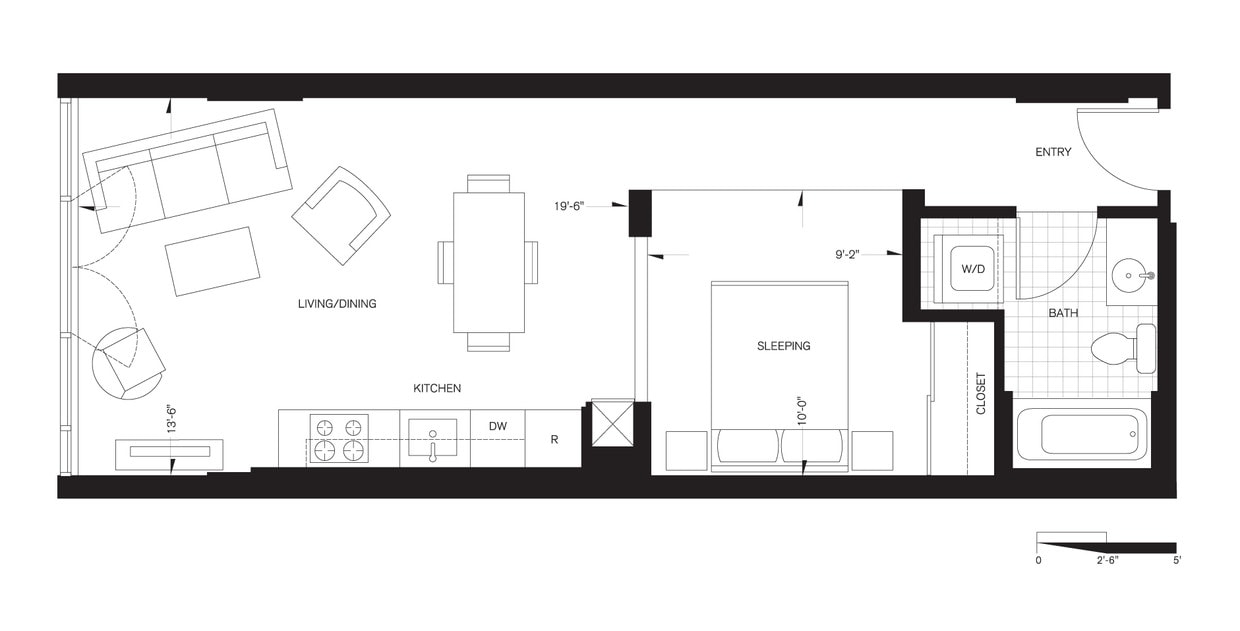 Floor Plan - Studio (AS8)