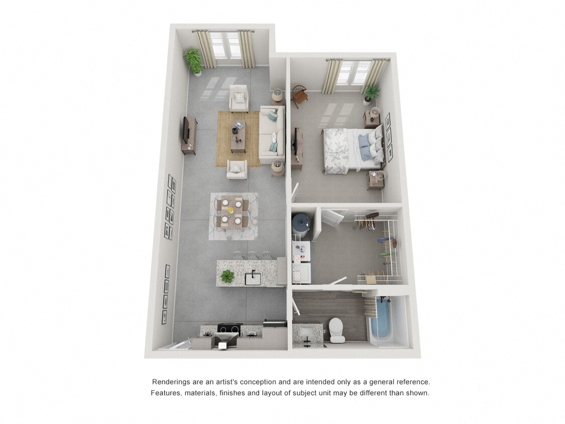 Floor Plan - A1F Sunroom