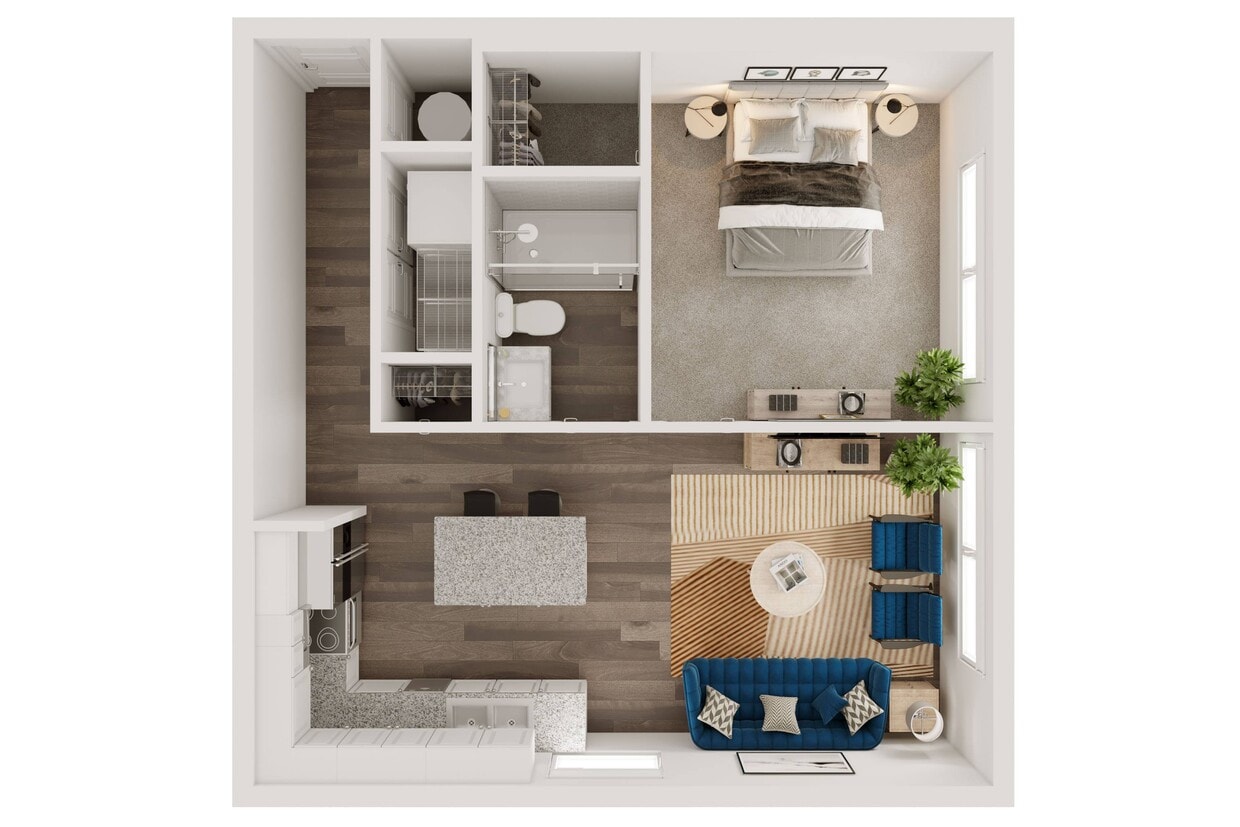 Floor Plan - A3 - SECOND AVE