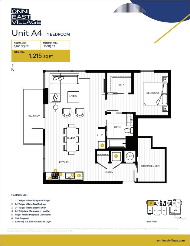Floor Plan - A4