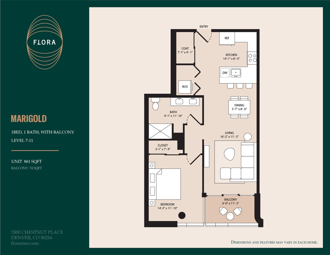 Floor Plan - Marigold