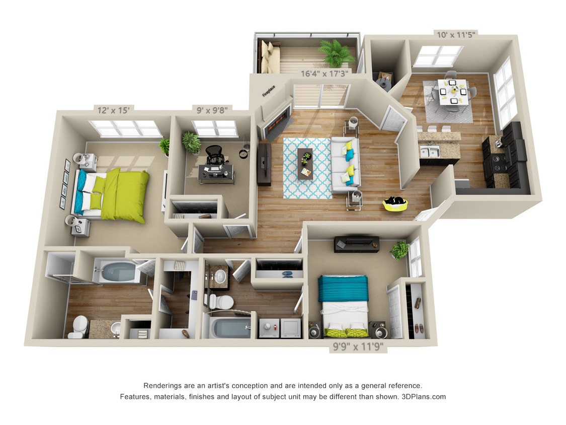 Floor Plan - The Exeter