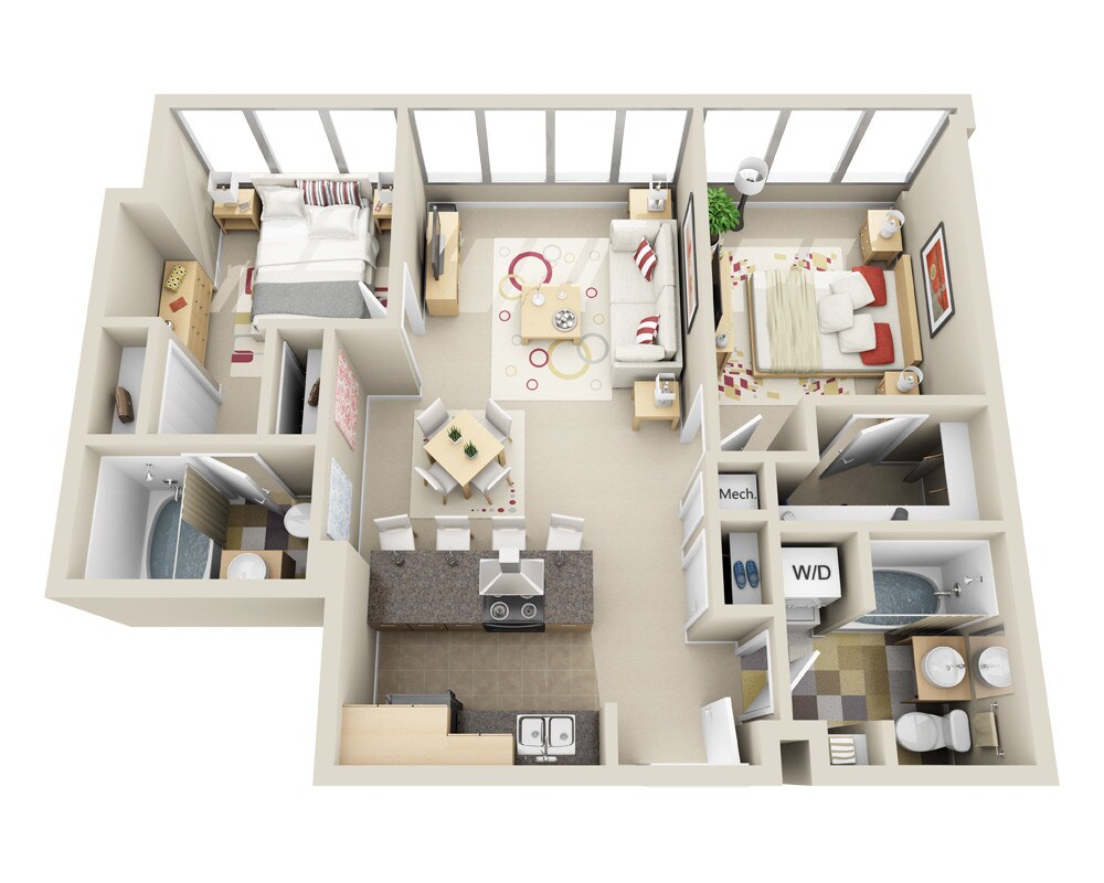 Floor Plan - Midrise B2K