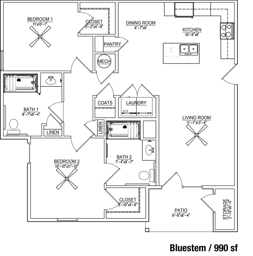 Floor Plan - Bluestem