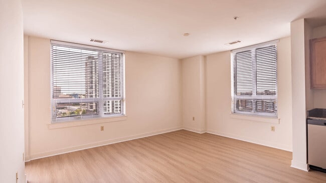 Living Room with Hard Surface Flooring - The Veridian