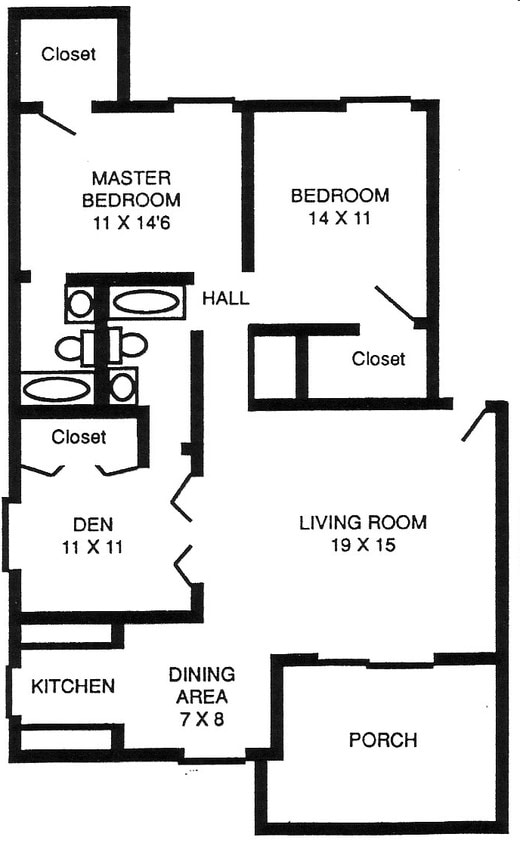 3BR/2BA - Susan-3A