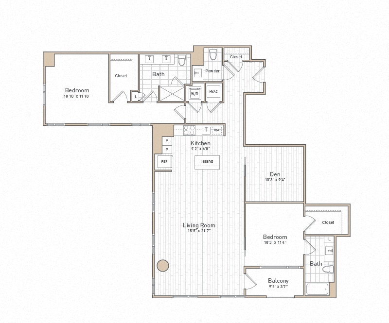 Floor Plan - B27D - Rise
