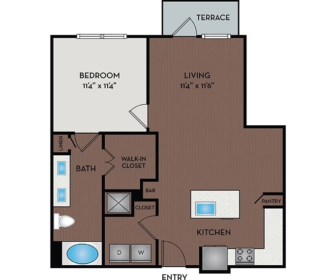 Floor Plan - 11F2A to 11F2E