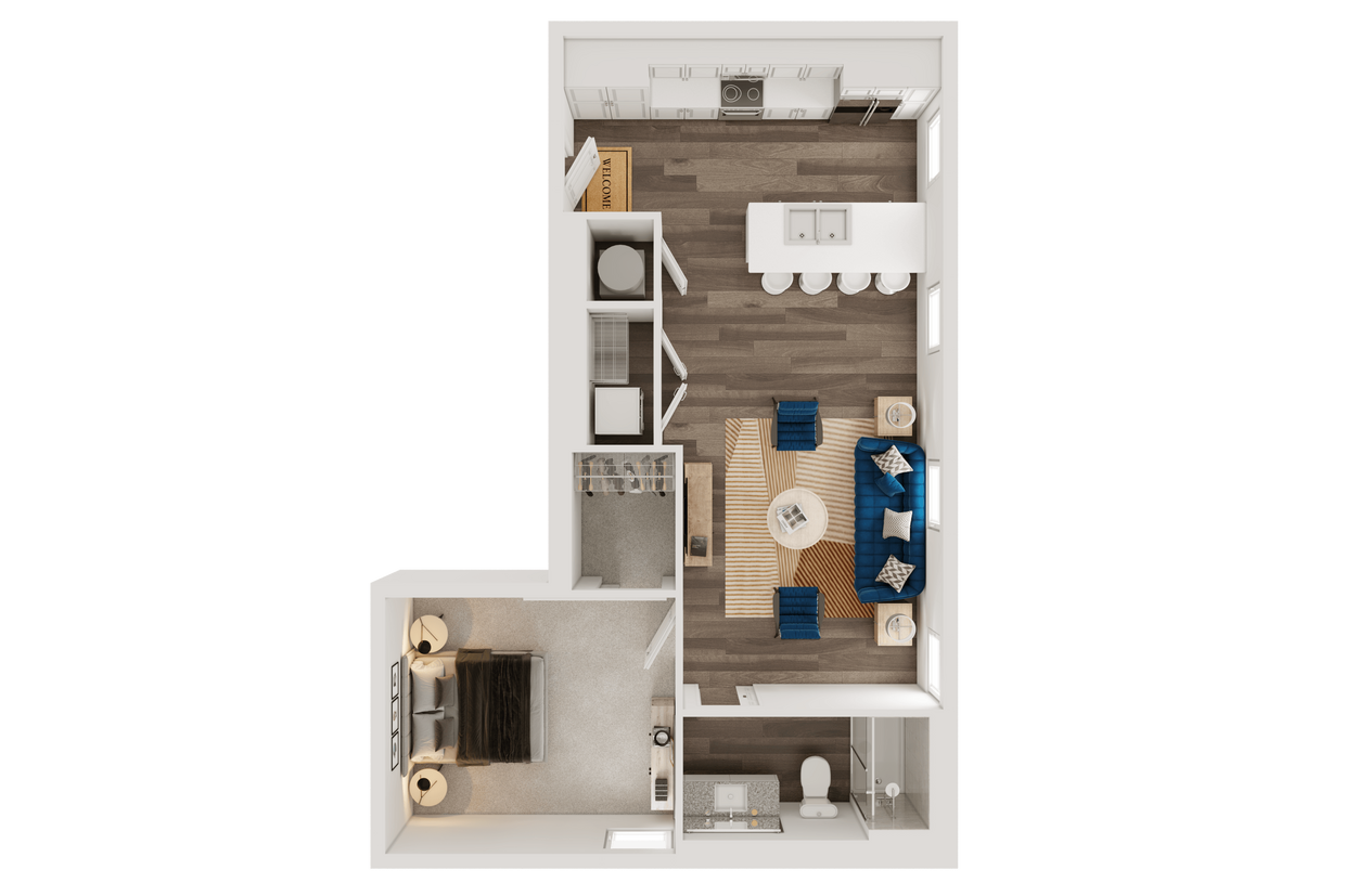 Floor Plan - A16 - SECOND AVE