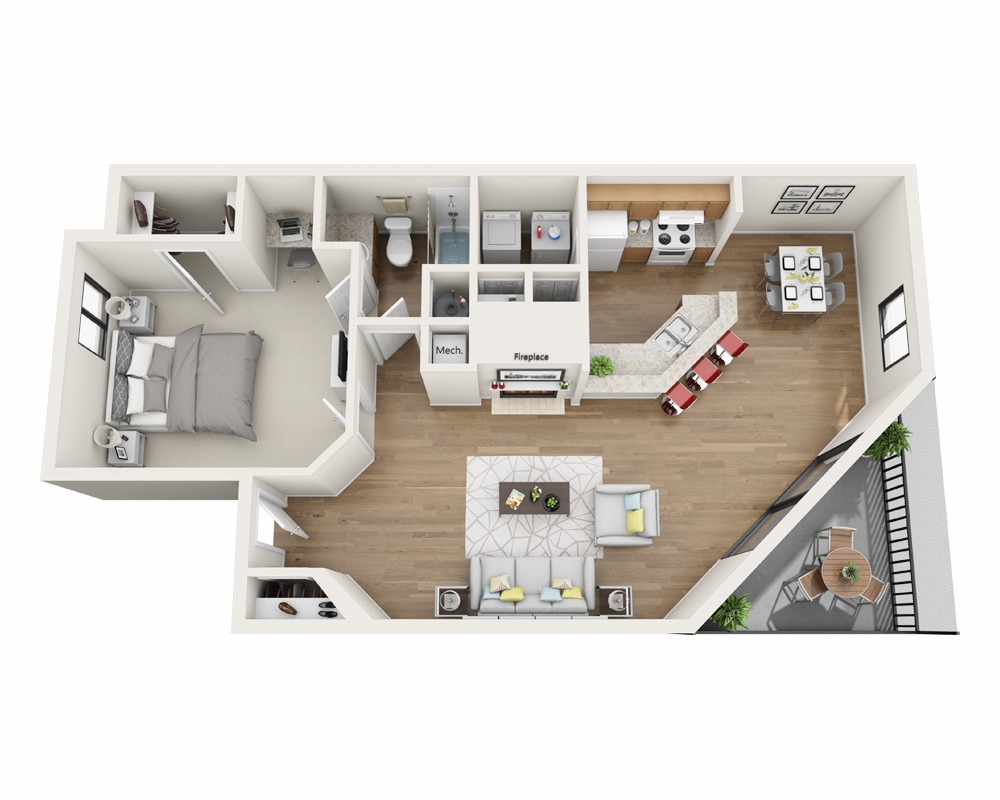 Floor Plan - Cozumel
