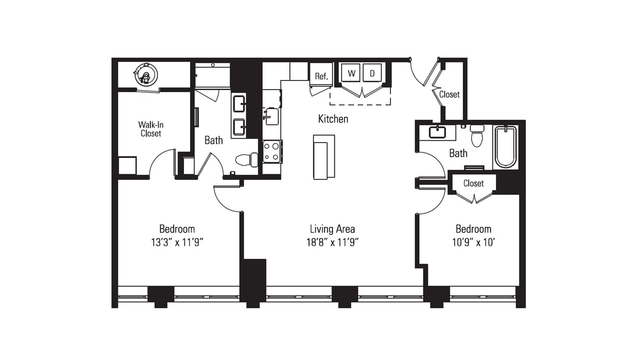 Floor Plan - 2CB