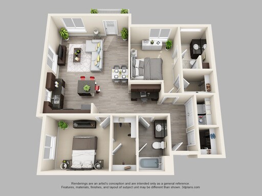 Floor Plan - Haven (2D)