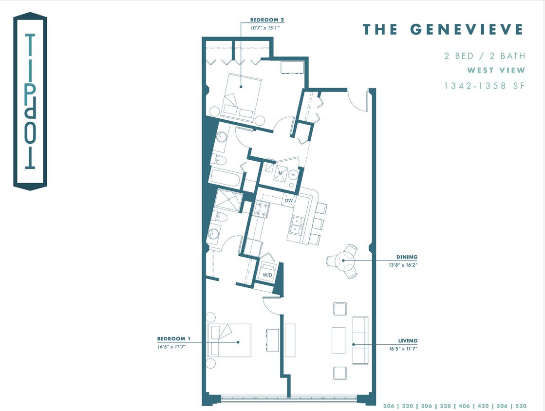Floor Plan - Genevieve